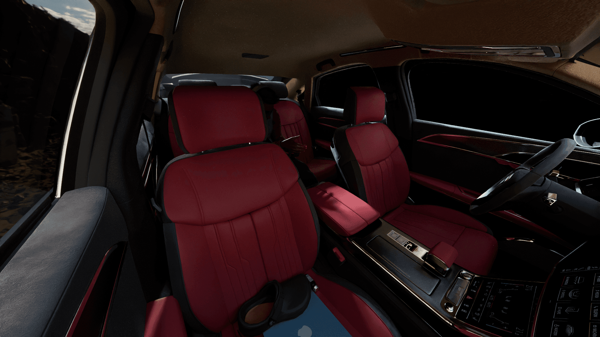 Object randomization in Driver Monitoring System in visible light